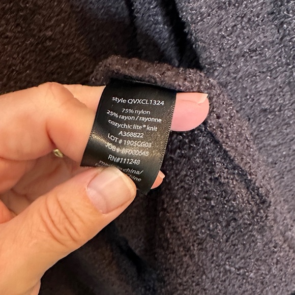 Barefoot Dreams Brown Hooded Cardigan - Picture 8 of 10